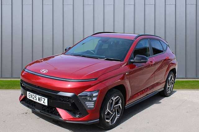 Hyundai KONA 1.6 h-GDi N Line S DCT Euro 6 (s/s) 5dr Red