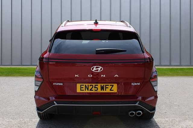 Hyundai KONA 1.6 h-GDi N Line S DCT Euro 6 (s/s) 5dr Red